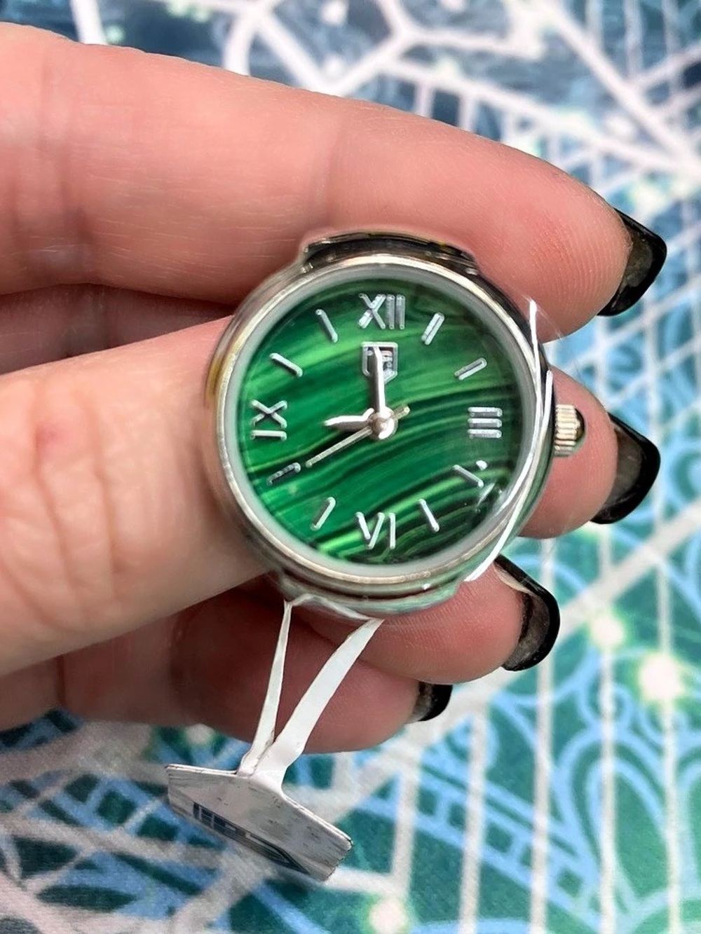 New in Box Montres Prestige x Invicta Mini Ring Watch Green 22.5mm